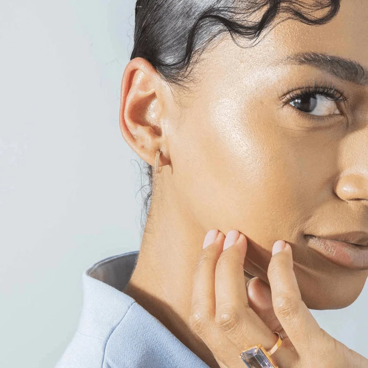 Vincent Wahrsagerin Creolen Vergoldet Klein 12mm