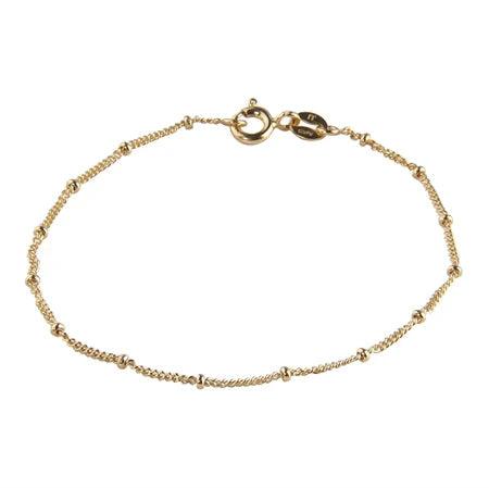 Jeberg Jewellery Nelly Armbånd I Forgyldt Sølv - Armbånd - 4500-16-G