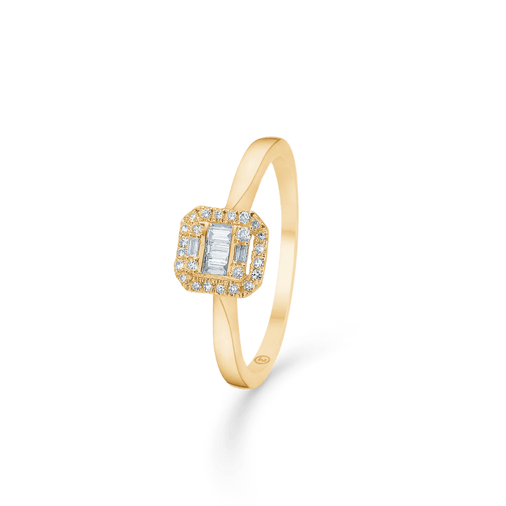 Mads Z 14kt Elizabeth Ring 0.18ct W.Si - Ringe - 1541031-001