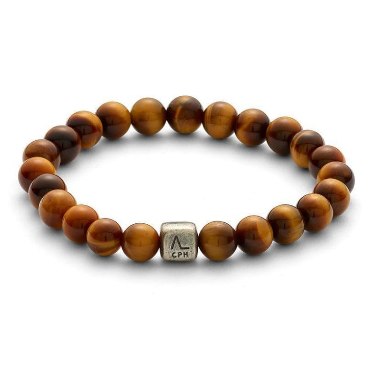 Alexander Lynggaard Armbånd - Tiger Eye 8mm - Armbånd - C00223-001