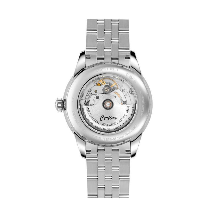 Certina DS-1 Big Date Powermatic 80 Herreur - Blå Urskive - Herreur - C0294261104100