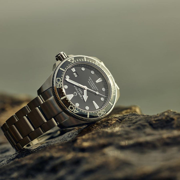 Certina DS Action Powermatic 80 Herreur - Sort Urskive - Herreur - C0326071105100