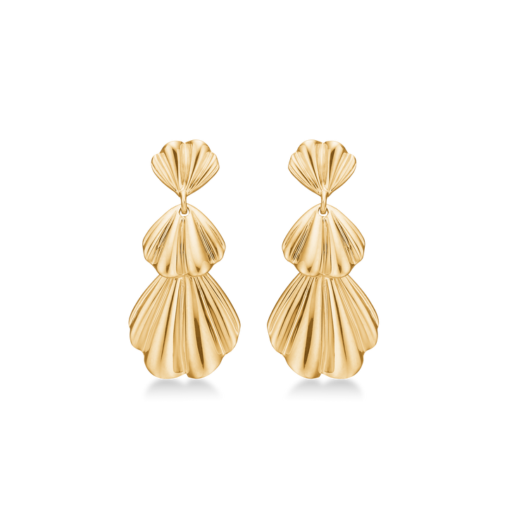 Mads Z Velvet -Ohrring in 14 Karat Gold