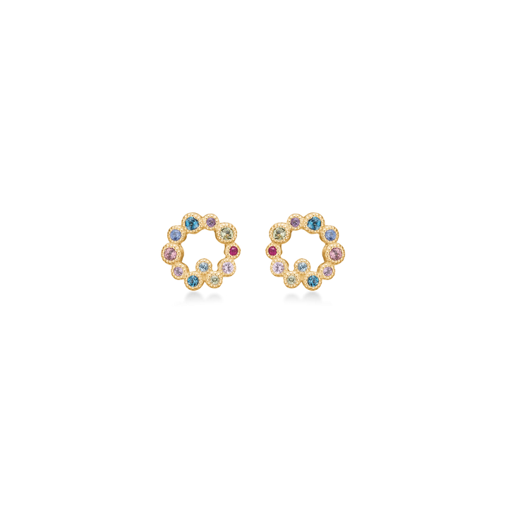 Mads Z Luxury Rainbow Orbis Ohrringe aus 14 kt. Gold 