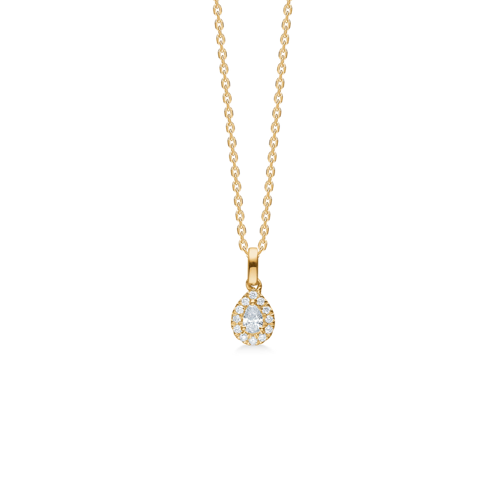 Mads Z Diamond Drop Diamantanhänger in 14 kt. Gold 