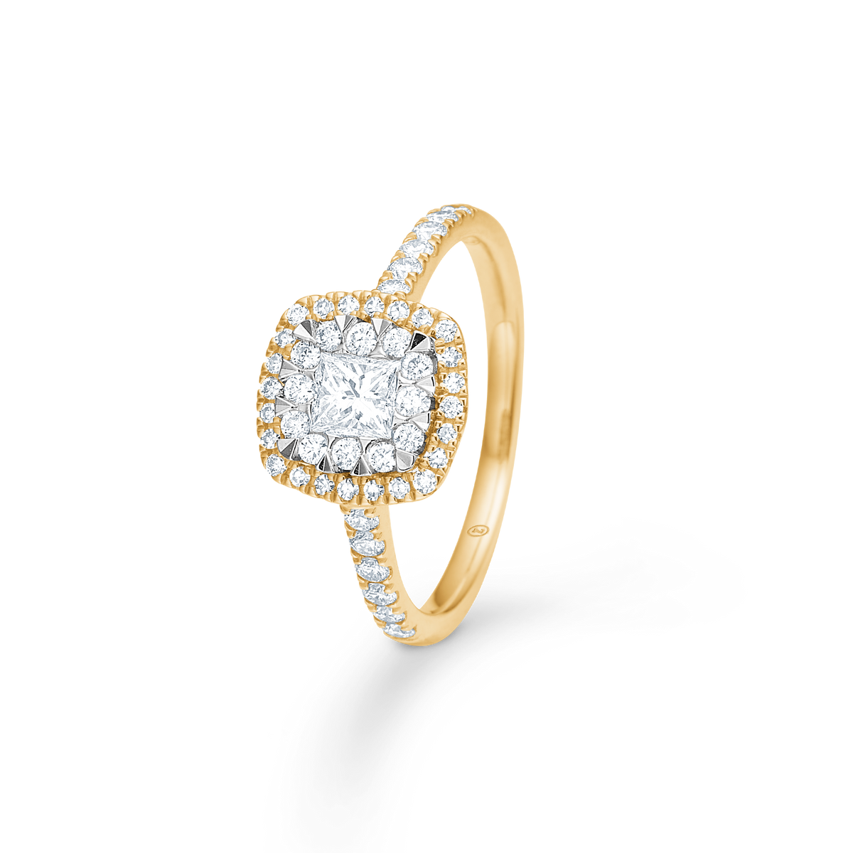 Mads Z Stellaire 14KT -Kissenring 0,65ct W.SI