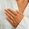 Mads Z Diamond Drop Diamantring in 14 kt. Gold 