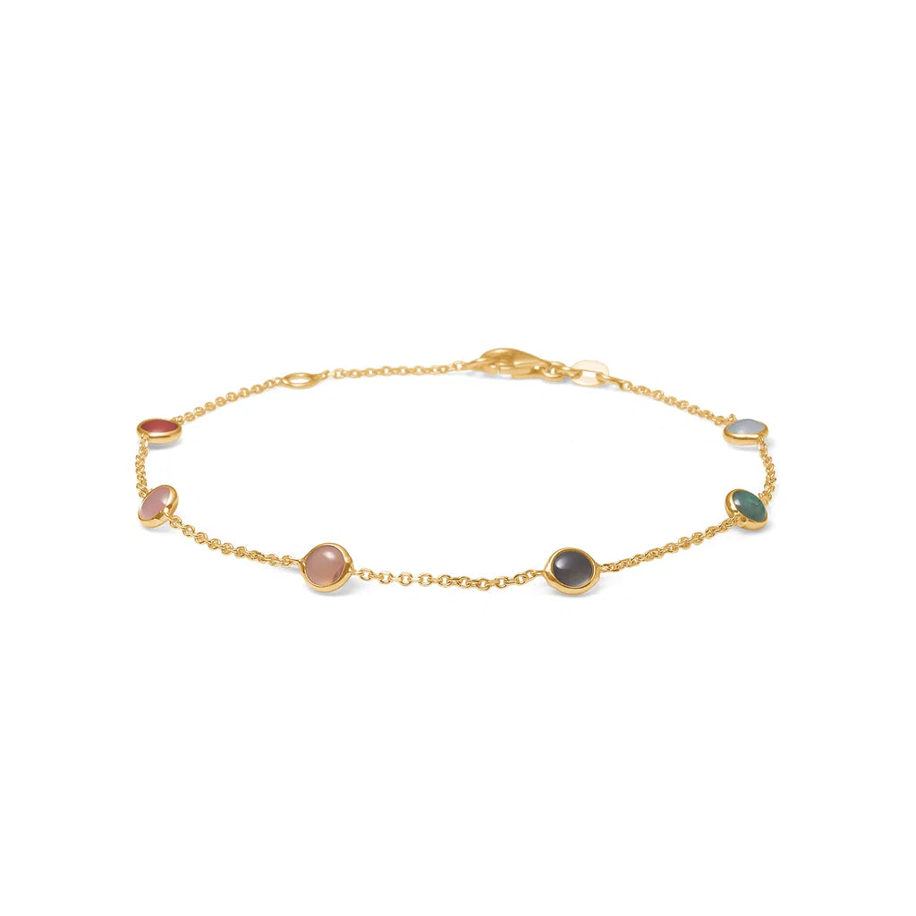 Mads Z Viva Armband aus 14 kt. Gold mit Mondstein 