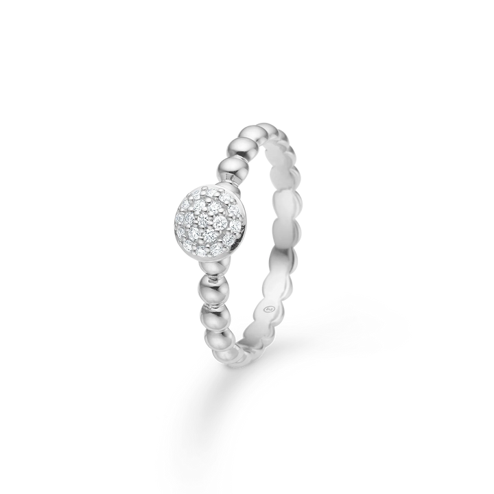 Mads Z Silberner Kuppelring – Ringe – 2146010-001