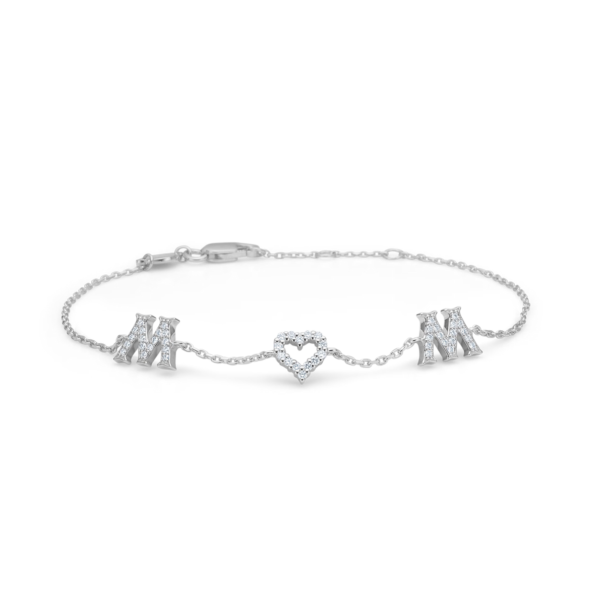 Mads Z Silber Wow/Mom Armband 
