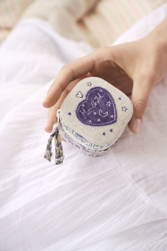 Moonalten Alice Schmuckschatulle Purple Herz