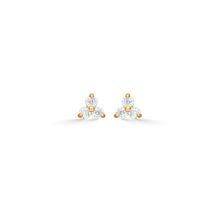 Mads Z Ines Gold Ohrhörer mit Zirkonia