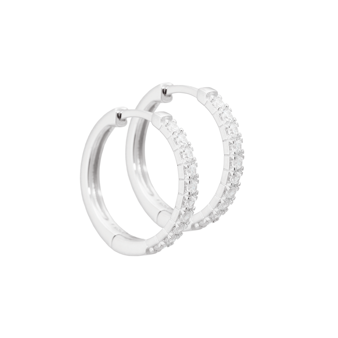 Aqua Dulce Darling Ohrringe 20 mm Silber - 3826