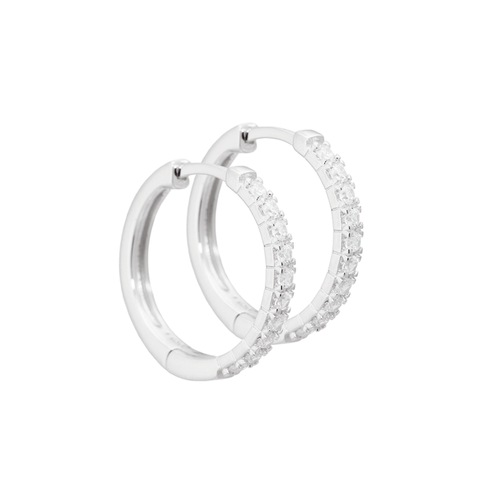 Aqua Dulce Darling Ohrringe 20 mm Silber - 3826