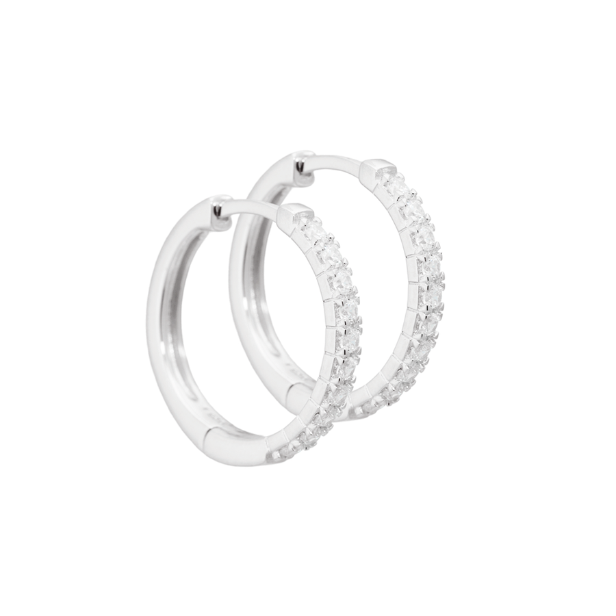 Aqua Dulce Darling Ohrringe 20 mm Silber - 3826