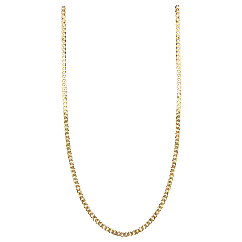 Jeberg Jewellery Baby Saga Kette aus vergoldetem Silber