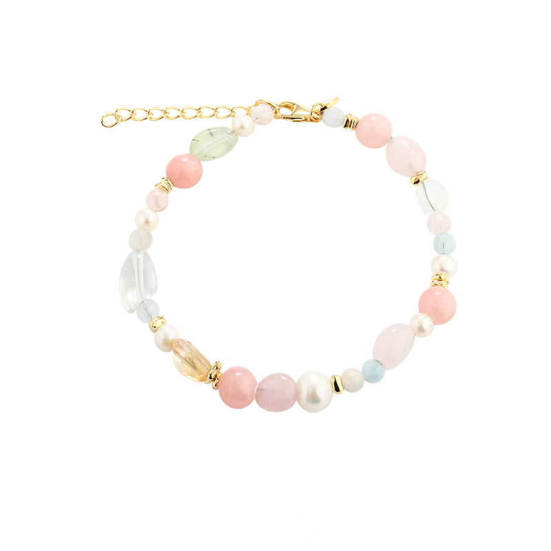 Aqua Dulce Breeze Armband aus vergoldetem Silber