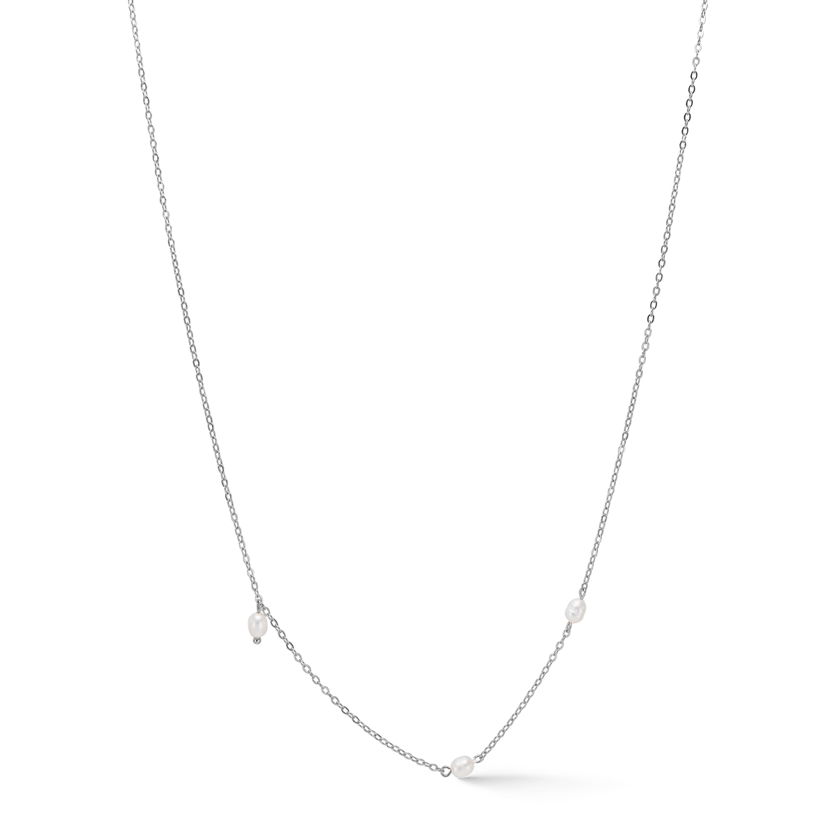 Studio Z Trace Pearl Halskette – Silberkette mit Perlen 