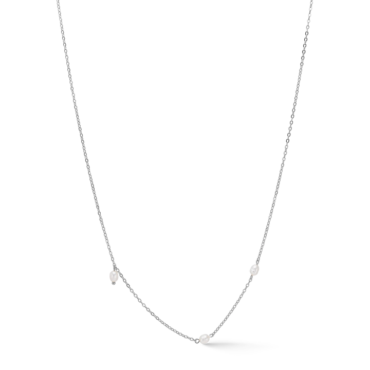 Studio Z Trace Pearl Halskette – Silberkette mit Perlen 
