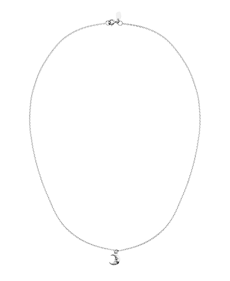 Die Aila Silver Halskette von Mondesten
