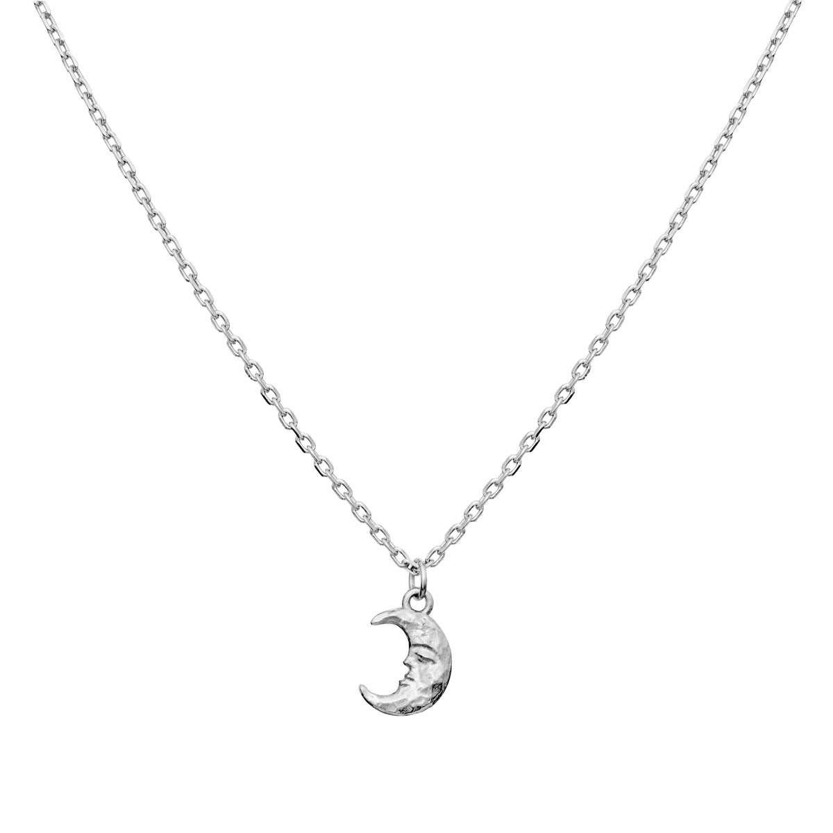 Die Aila Silver Halskette von Mondesten