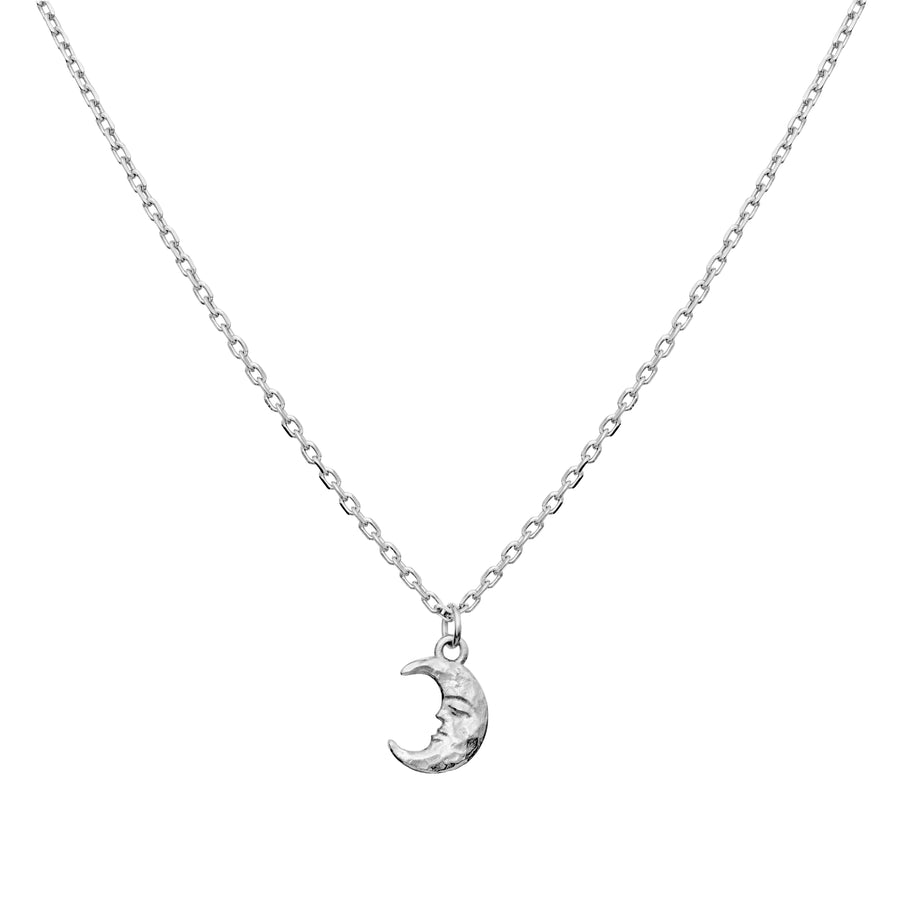 Die Aila Silver Halskette von Mondesten