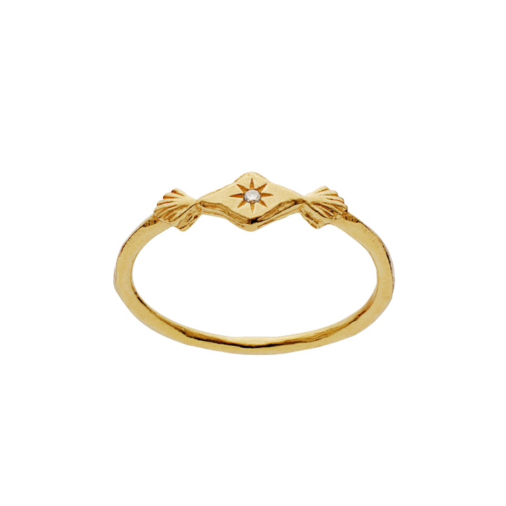 Mondesten Annie vergoldeter Ring