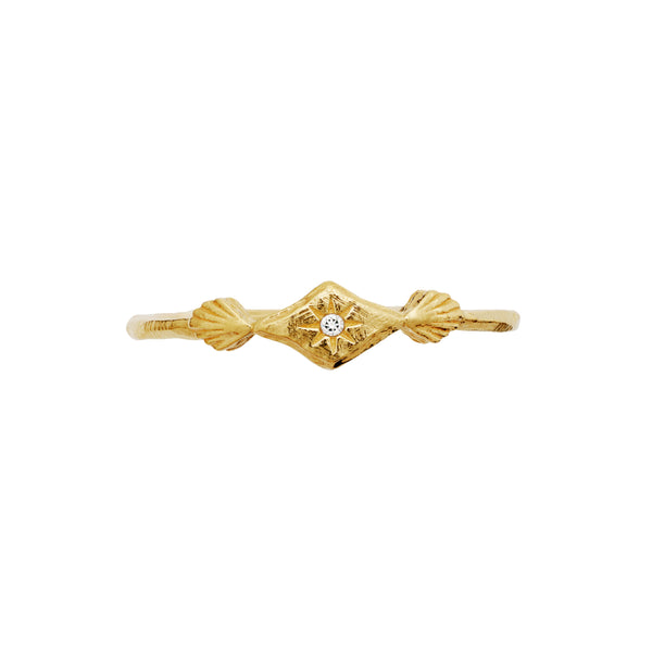Mondesten Annie vergoldeter Ring