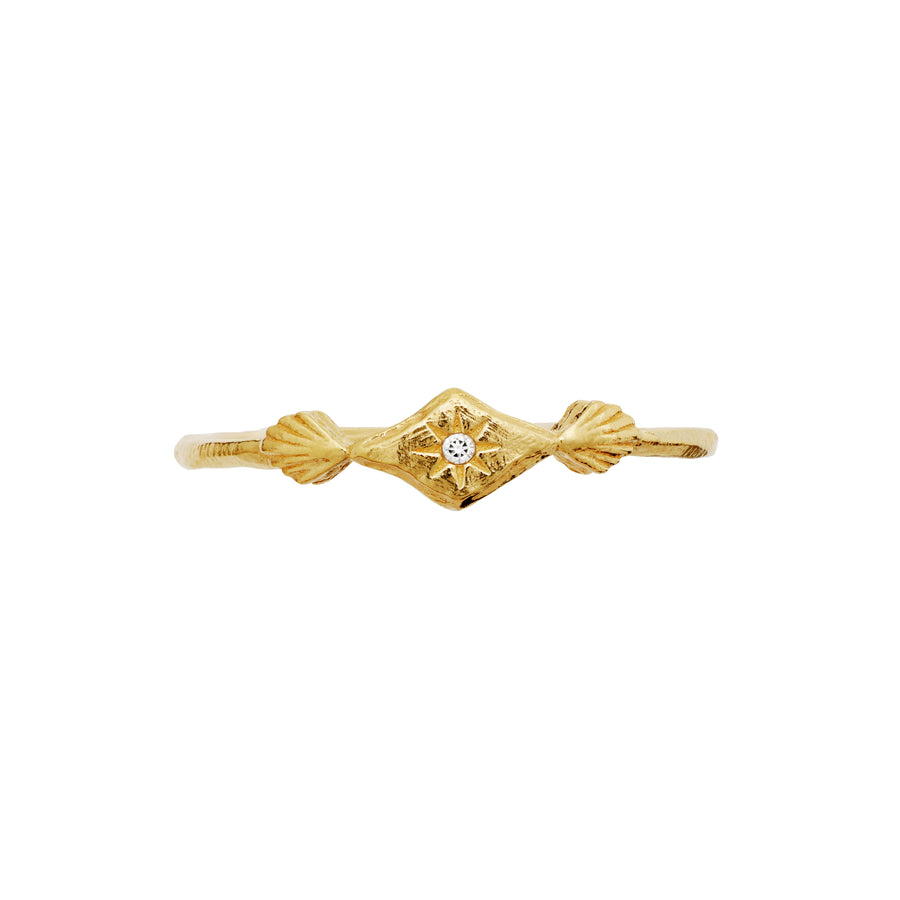 Mondesten Annie vergoldeter Ring