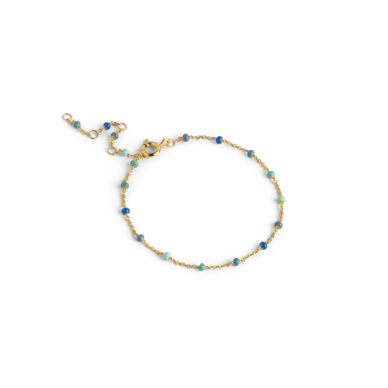 Emaille Lola Armband Atlantik