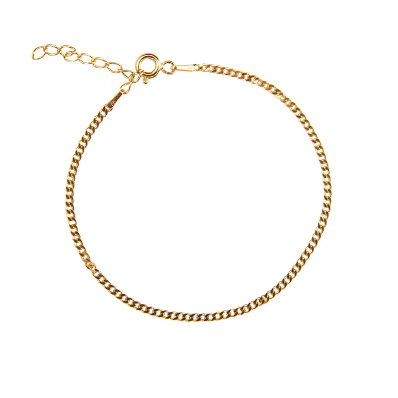 Jeberg Jewellery – Baby Saga-Armband aus vergoldetem Silber