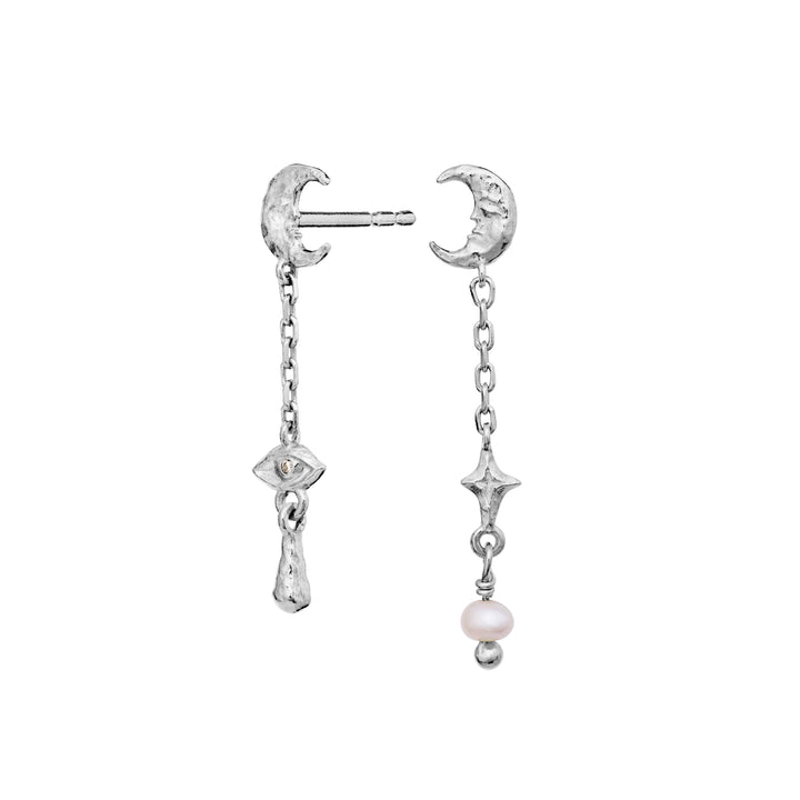 Moonstone Beatrice Silberohrringe