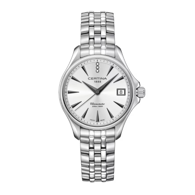 Certina DS Action Lady Diamonds - Silber – C0320511103600