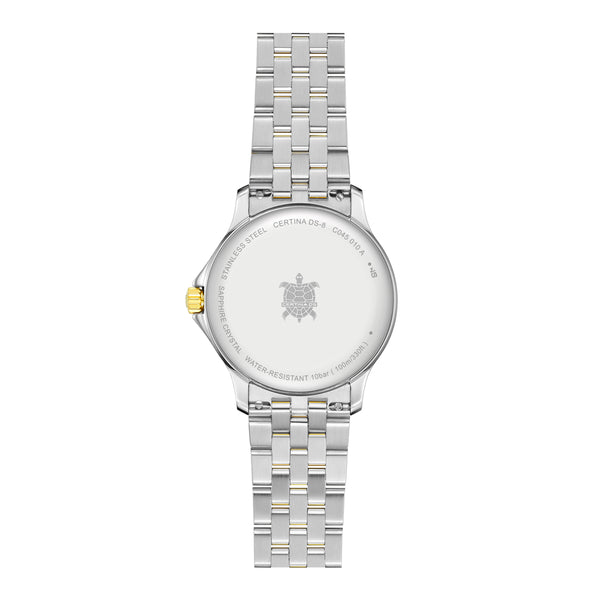 Certina DS-8 Lady Steel mit Gold PVD