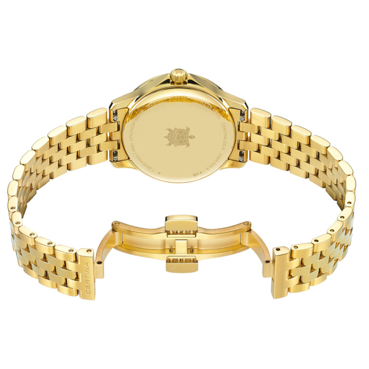 Certina DS-8 Lady 31mm m. Gold PVD