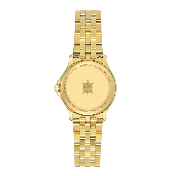 Certina DS-8 Lady 31mm m. Gold PVD
