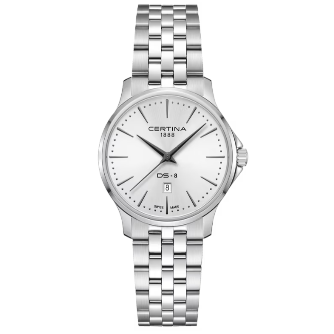 Certina DS-8 Lady - Weißes Zifferblatt 31 mm – C0450101101100