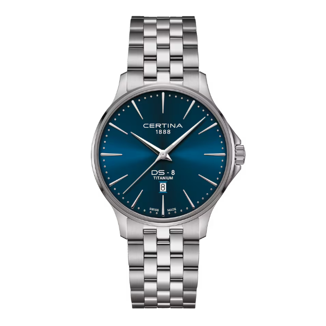 Certina DS-8 Titanium - 40mm Blau – C0454104404100