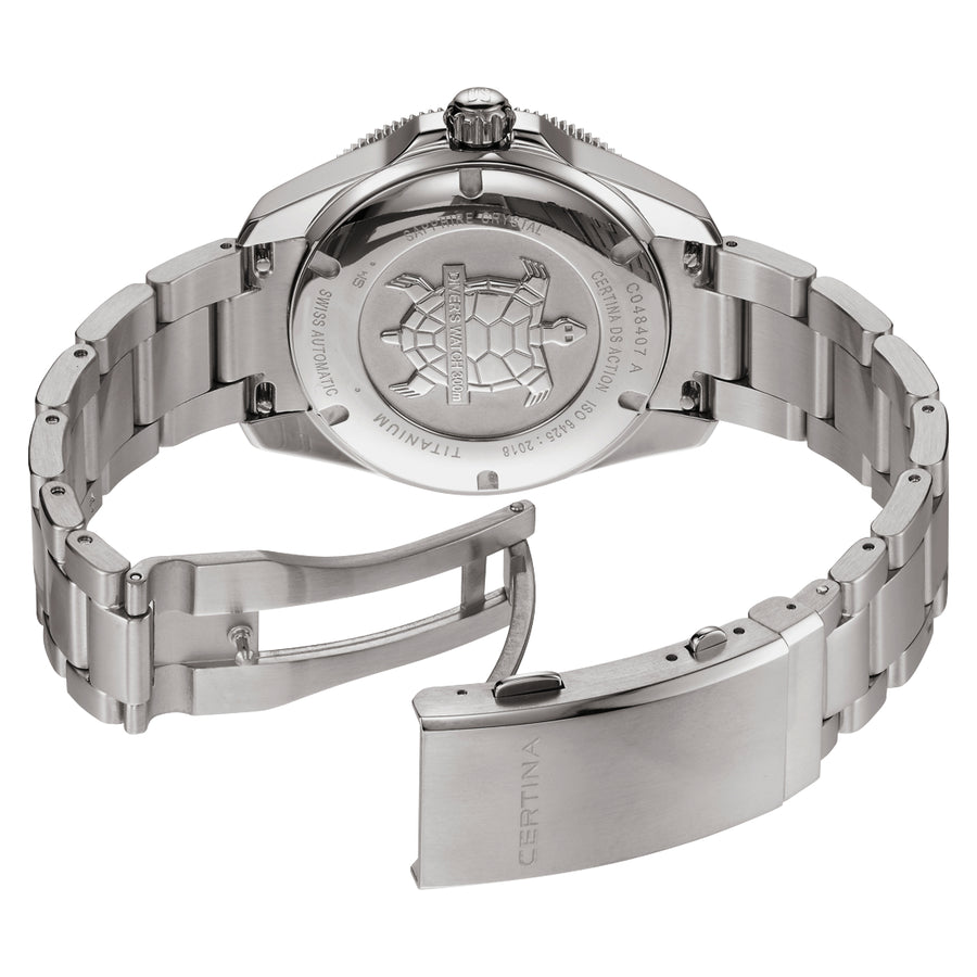 Certina ds action titanium - powermatic 80