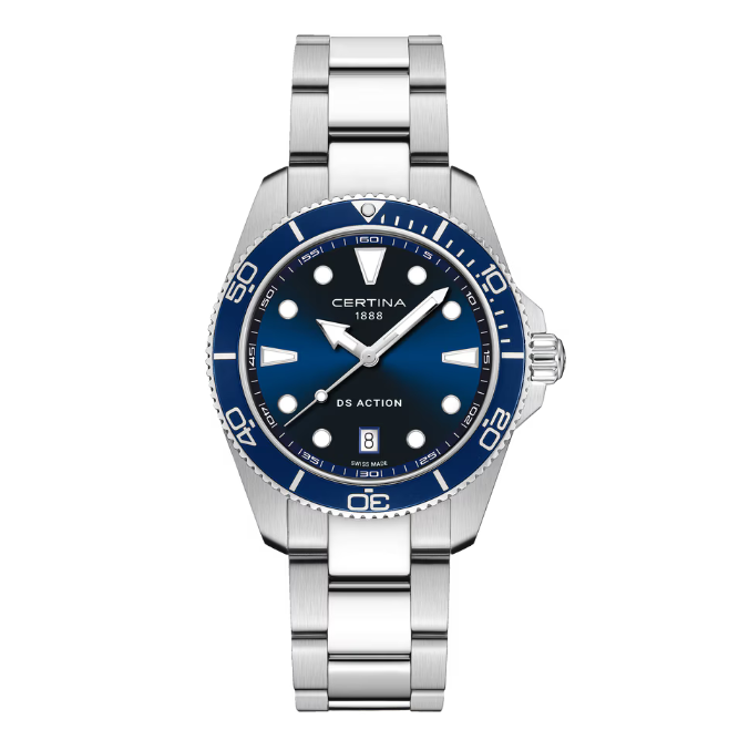 Certina DS Action – 40mm Blaue Zifferblatt – C0484101104100