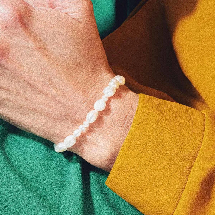 Vincent Venus Conspiracy vergoldetes Perlenarmband