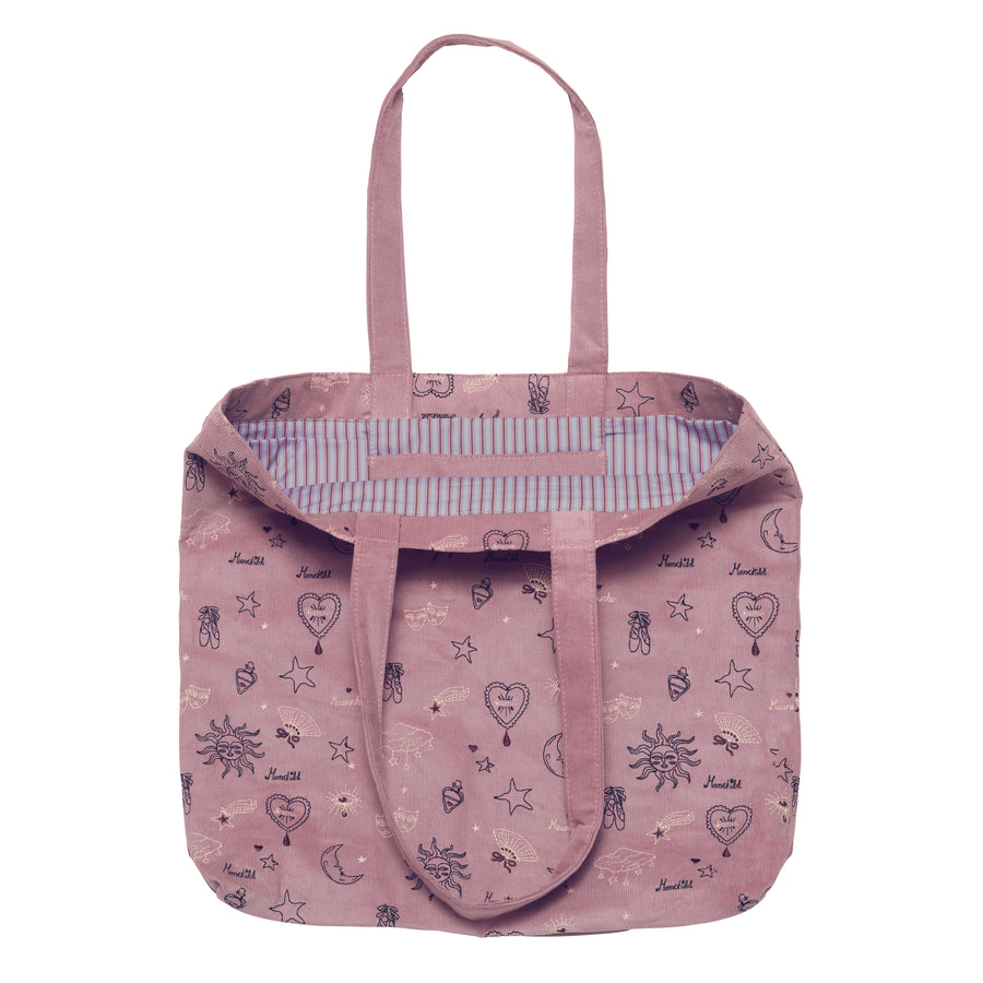 Maanester Magic Cord -Totebag Theatre Magical Purple