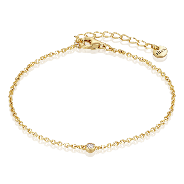 Alura Copenhagen Embrace Armband – Vergoldetes Armband mit Zirkonia 