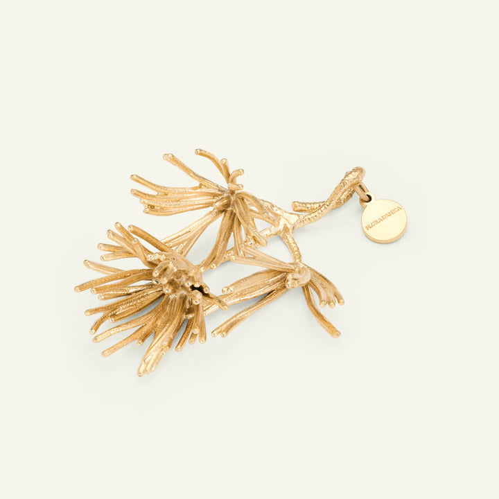 Flora Danica Grangren – 18 Karat vergoldeter Weihnachtsanhänger – Produktbild 2