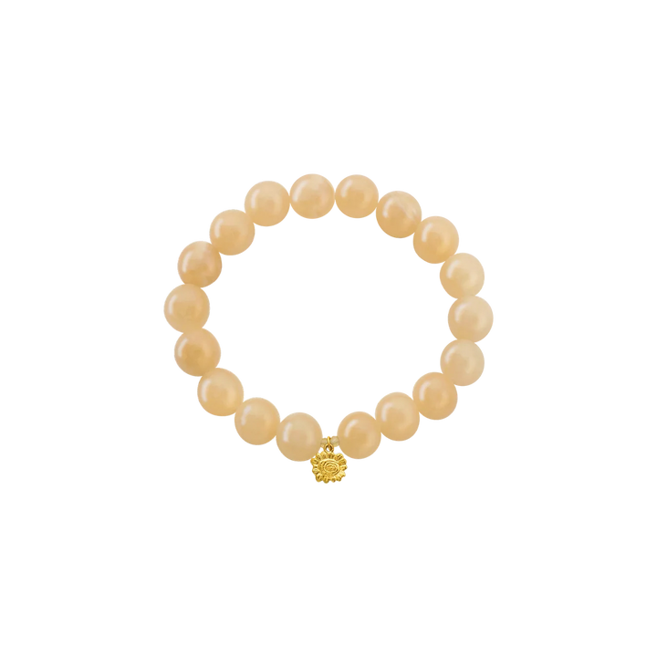 Maanesten Floria Vergoldetes Armband mit Gelbem Calcit – Produktbild 2
