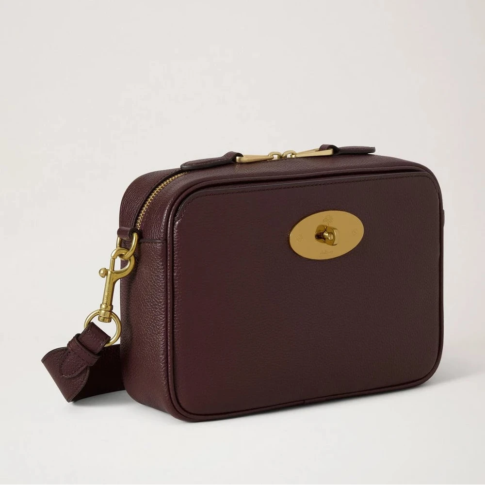Mulberry Darley Camera Bag Small Classic Grain Oxblood – HH0272/205K195