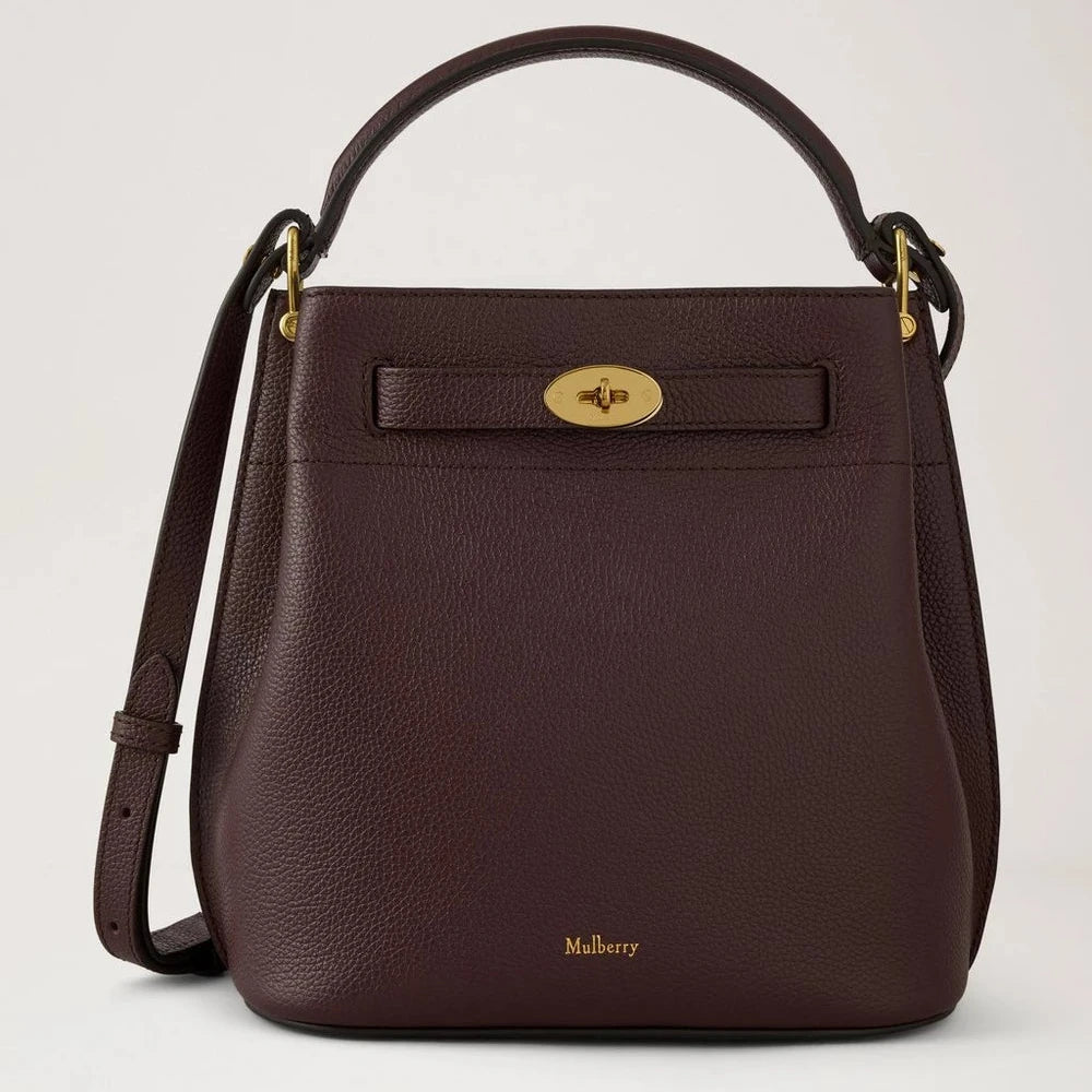 Mulberry Islington Bucket Oxblood Small Classic Grain – HH0279/205K195