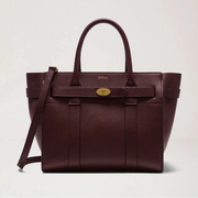 Mulberry Kleine Tasche mit Reißverschluss Bayswater Oxblood Small Classic Grain 