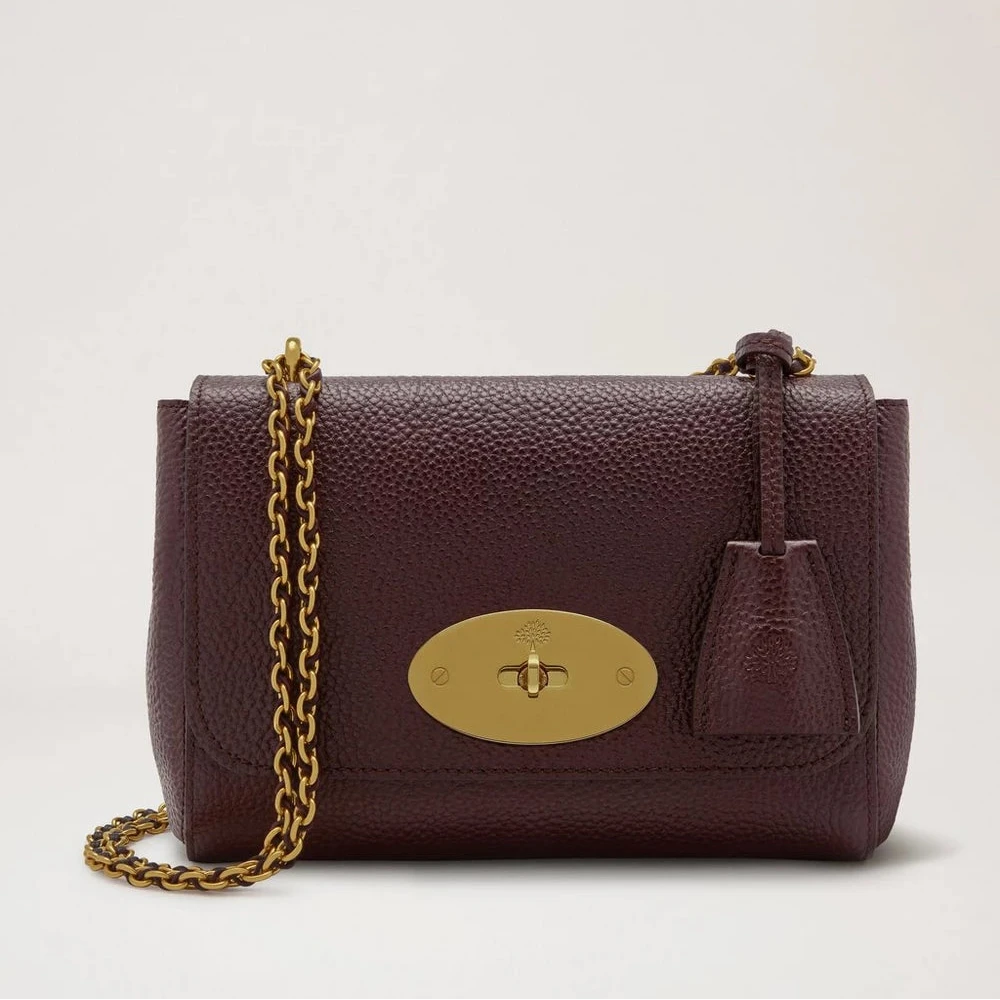 Mulberry Lily Oxblood Small Classic Grain – HH0308/205K195