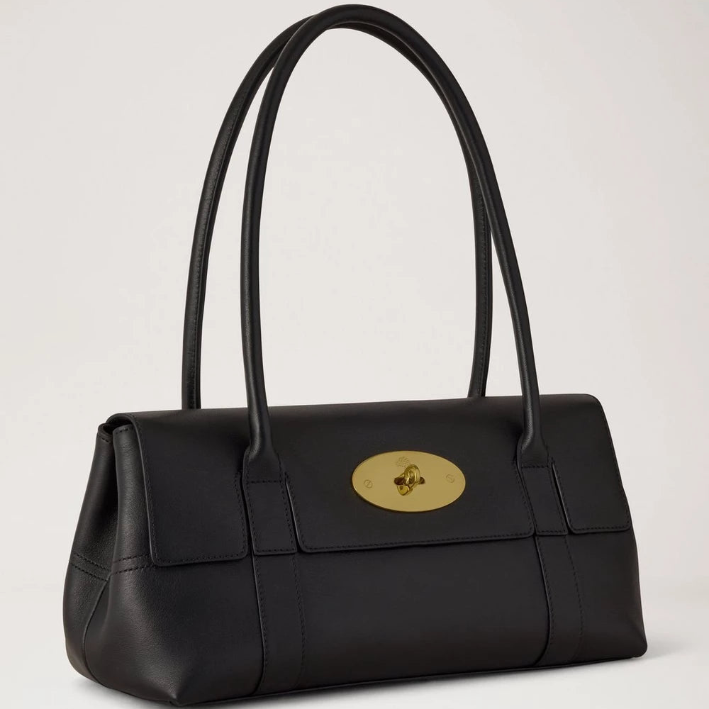Mulberry East West Bayswater Schwarzes geschmeidiges Glattleder – Produktbild 3